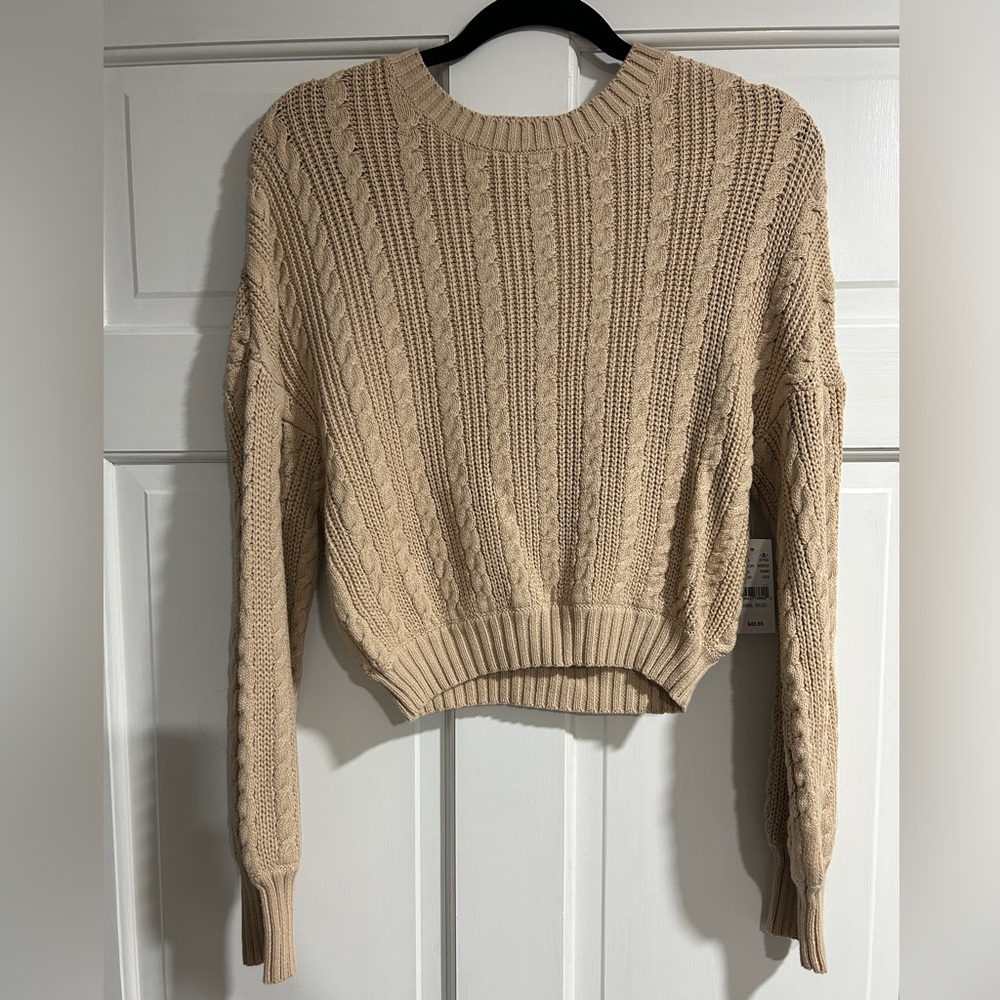 Pacsun cable knit sweater